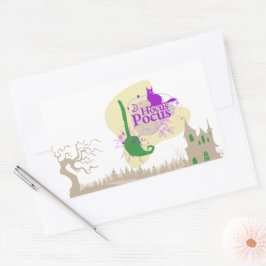 Halloween Stamp Collectie "Hocus Pocus" Rechthoekige Sticker