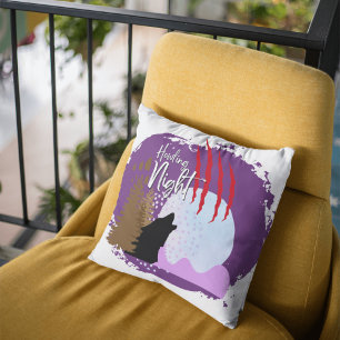 Halloween Stamp Collectie "Howling Night" 16 x16 i Kussen