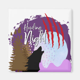 Halloween Stamp Collectie "Howling Night" Magneet