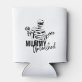 Halloween Stamp Collectie "Mummy Unleashed" Blikjeskoeler (Achterkant)