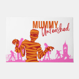 Halloween Stamp Collectie "Mummy Unleashed" Deurmat