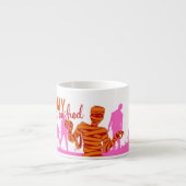 Halloween Stamp Collectie "Mummy Unleashed" Espresso Kop (Voorkant)