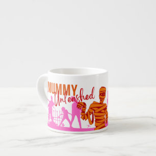 Halloween Stamp Collectie "Mummy Unleashed" Espresso Kop