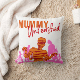 Halloween Stamp Collectie "Mummy Unleashed" Kussen