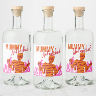 Halloween Stamp Collectie "Mummy Unleashed" Likeurfles Etiket