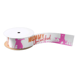 Halloween Stamp Collectie "Mummy Unleashed" Satijnen Lint