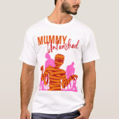 Halloween Stamp Collectie "Mummy Unleashed" T-shirt (Voorkant)
