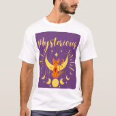 Halloween Stamp Collectie "Mysterious" T-shirt (Voorkant)