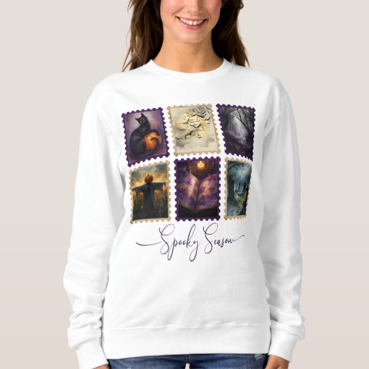 Halloween Stamp Collectie Sweatshirt (Voorkant)
