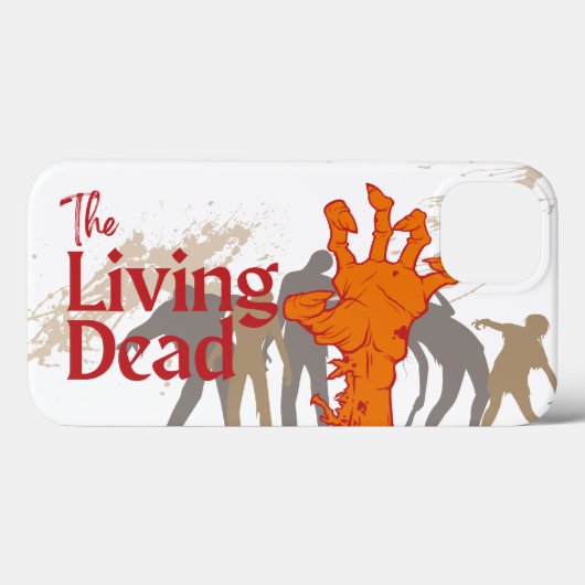 Halloween Stamp Collectie "The Living Dead" Case-Mate iPhone Case (Achterkant (horizontaal))