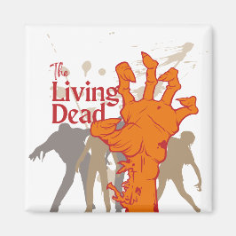 Halloween Stamp Collectie "The Living Dead" Magneet