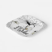 Halloween Stamp Collection "Black Widow" Papieren Bordje (Gebogen)