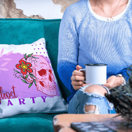 Halloween Stamp Collection "Ghost party" on a Kussen