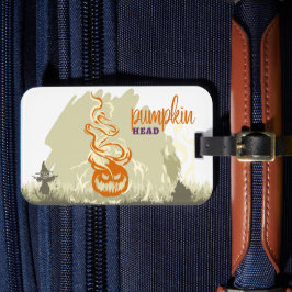 Halloween Stamp Collection "Pumpkinhead" Bagagelabel