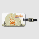 Halloween Stamp Collection "Pumpkinhead" Bagagelabel (Voorkant (horizontaal))