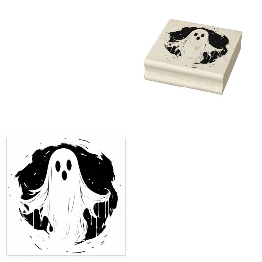 Halloween Stamp Rubberstempel (Gestempeld)