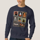 Halloween  Stamp Sweatshirts, Spooky Seizoen Trui (Voorkant)