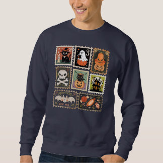 Halloween  Stamp Sweatshirts, Spooky Seizoen Trui