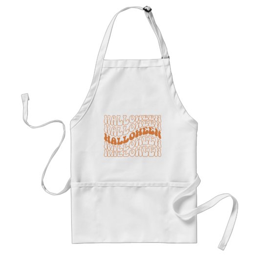 Halloween Standaard Schort (Voorkant)