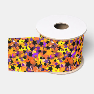 Halloween Star Crazy Grosgrain Lint