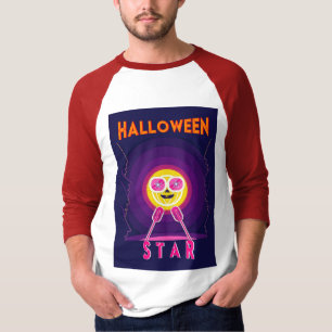 Halloween Star Goggles 31 UK Mic Oktober Pumpkin T-shirt