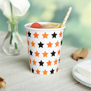 Halloween Stars Papieren Bekers