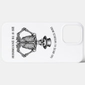 Halloween Startup Humor Hauntepreneur Skeleton Case-Mate iPhone Case (Achterkant (horizontaal))