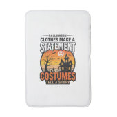 Halloween Statement Kostuums Vintage T-Shirt Ontwe Badmat (Voorkant Verticaal)