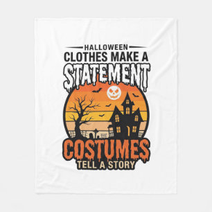 Halloween Statement Kostuums Vintage T-Shirt Ontwe Fleece Deken