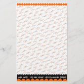 Halloween Stationery Sjabloon Briefpapier (Voorkant)