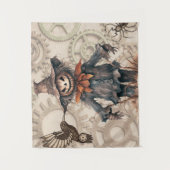 Halloween Steampunk Art Tapestry Wandkleed (Voorkant)