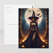 Halloween Steampunk Bosheks Briefkaart (Voorkant / Achterkant)