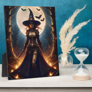 Halloween Steampunk Bosheks Fotoplaat