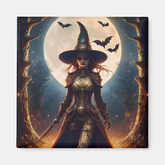 Halloween Steampunk Bosheks Magneet