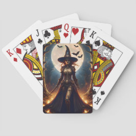 Halloween Steampunk Bosheks Pokerkaarten