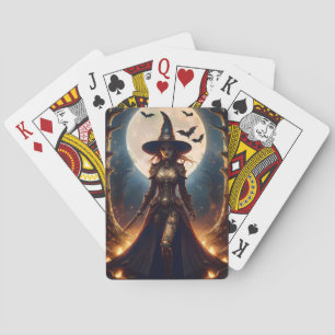 Halloween Steampunk Bosheks Pokerkaarten