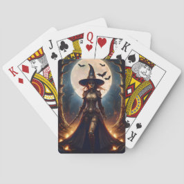 Halloween Steampunk Bosheks Pokerkaarten