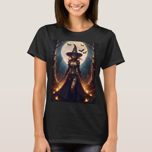 Halloween Steampunk Bosheks T-shirt (Voorkant)