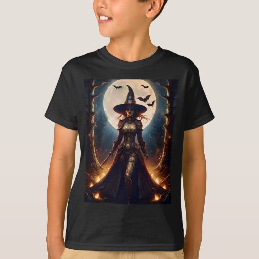 Halloween Steampunk Bosheks T-shirt (Voorkant)