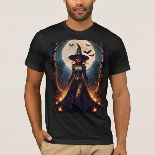 Halloween Steampunk Bosheks T-shirt (Voorkant)