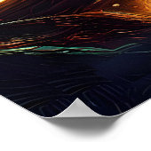 Halloween Steampunk Forest Witch Poster (Hoek)