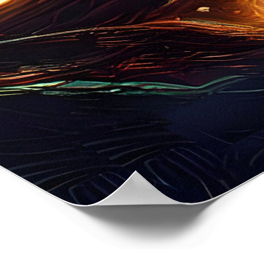 Halloween Steampunk Forest Witch Poster (Hoek)