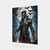 Halloween Steampunk Frankenstein-monster Acryl Bord (Hoek)