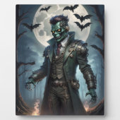 Halloween Steampunk Frankenstein-monster Fotoplaat (Voorkant)