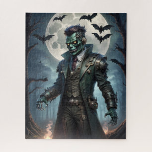 Halloween Steampunk Frankenstein-monster Legpuzzel