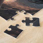 Halloween Steampunk Frankenstein-monster Legpuzzel (Zijkant)