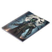 Halloween Steampunk Frankenstein-monster Notitieboek (Linkerzijde)