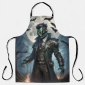 Halloween Steampunk Frankenstein-monster Schort (Voorkant)