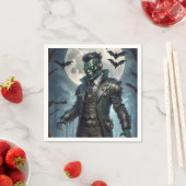 Halloween Steampunk Frankenstein-monster Servet (Insitu)