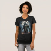 Halloween Steampunk Frankenstein-monster T-shirt (Voorkant volledig)